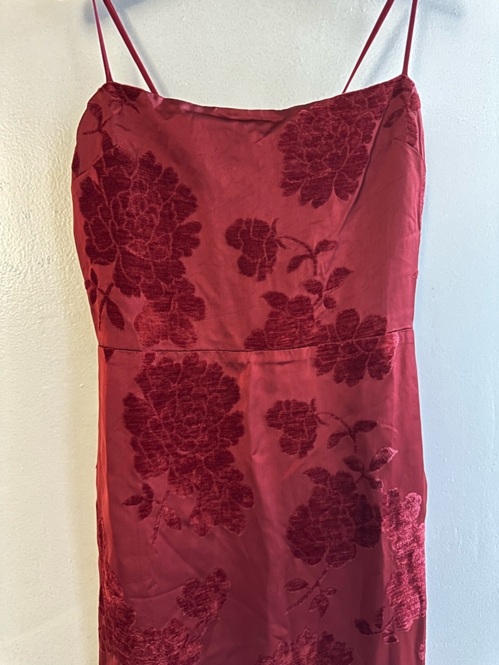Reformation Frankie Red Scarlet Floral Dress - Picture 6 of 8